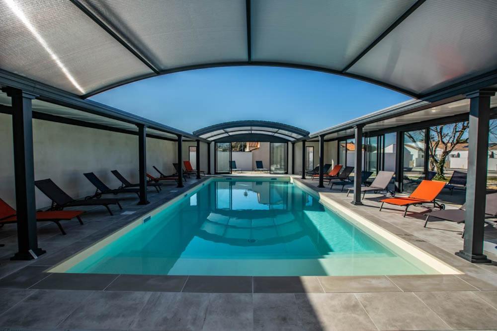 Le Pacha Maison Avec Piscine/Parking/Wifi/Plages 5Kms Les Mathes Buitenkant foto